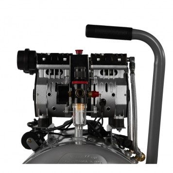 Bezeļļas kompresors 100l, 2x1500w (KD1398)-4