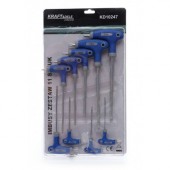 L-veida Torx skrūvgriežu komplekts 9gab. (KD10247)