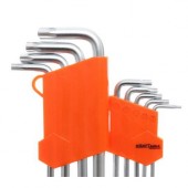  L veida seškanšu skrūvgriežu komplekts 9gab. (KD10295)