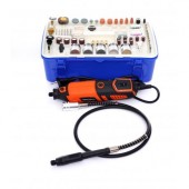 Mini slīpmašīna 270W +piederumi 218gab. (KD10751)