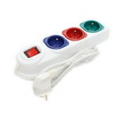 Pagarinātājs, 3M, Ar 3 Kontaktligzdām (KD4006)