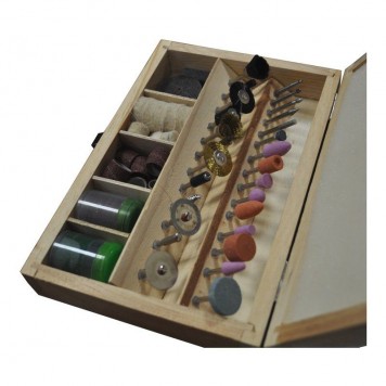 Pasūtīt Aksesuāru Komplekts Mini Slīpēšanas Mašīnai, 100 Gab.. (KD10265) - Rīga, Daugavpils - Latvija, Lietuva, Igaunija-2