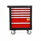 Instrumentu ratiņi, 6 atvilknes ar 263gb. instrumentu komplektu (KD361)